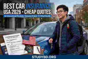 Best Car Insurance USA 2026 - For International Students