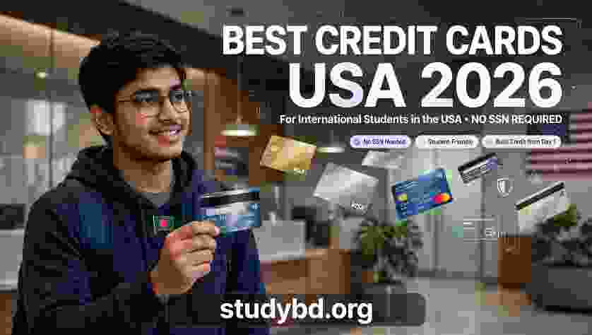 Best Credit Cards for International Students in USA 2026