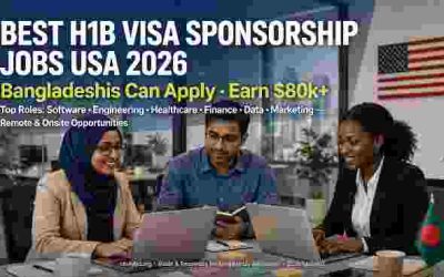 Best H1B Visa Sponsorship Jobs in USA 2026 for Bangladeshis