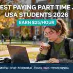 Highest Paying Part Time Jobs in USA for Students 2026