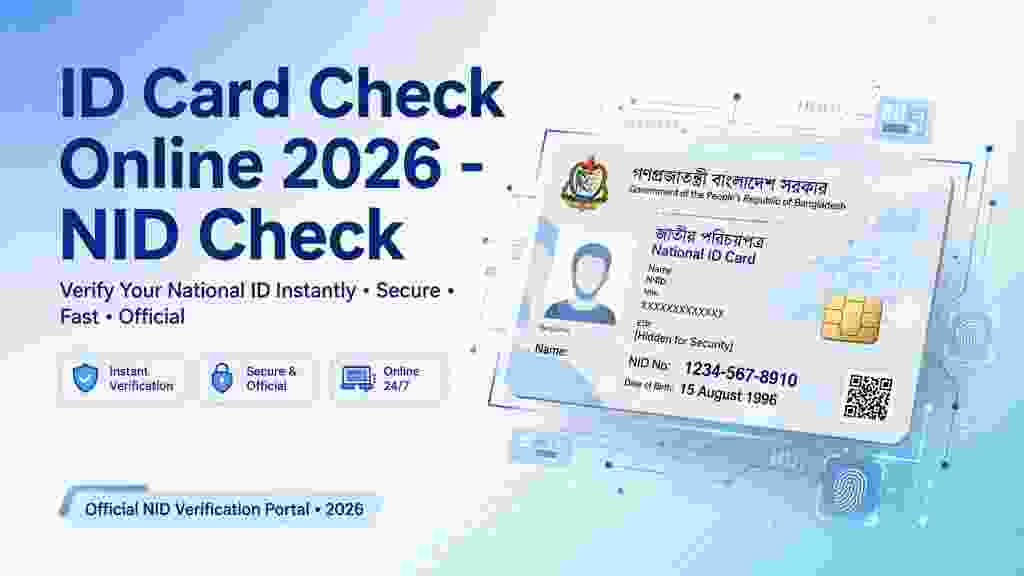 ID Card Check Online 2026 - NID Check