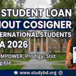Student Loan Without Cosigner USA 2026 F1 Guide